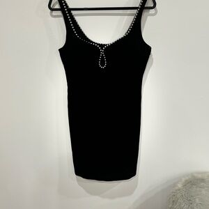 Alexander Wang beaded little black dress